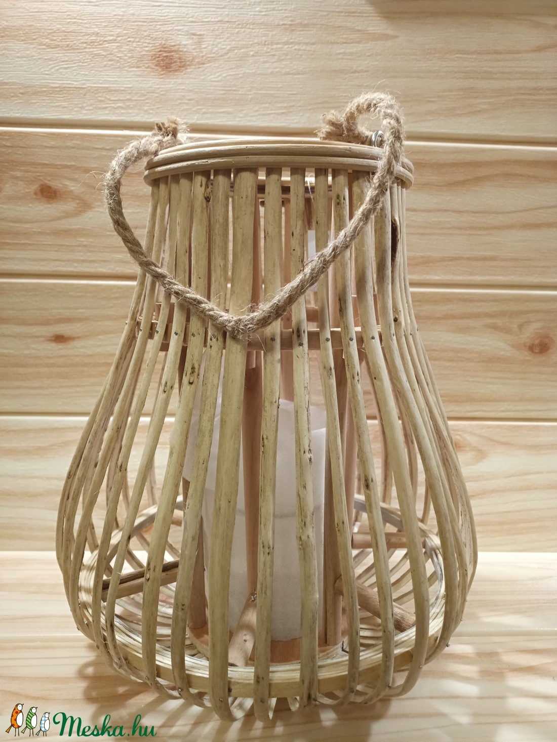 Rattan lampion - otthon & életmód - ház & kert - kerti bútor - Meska.hu