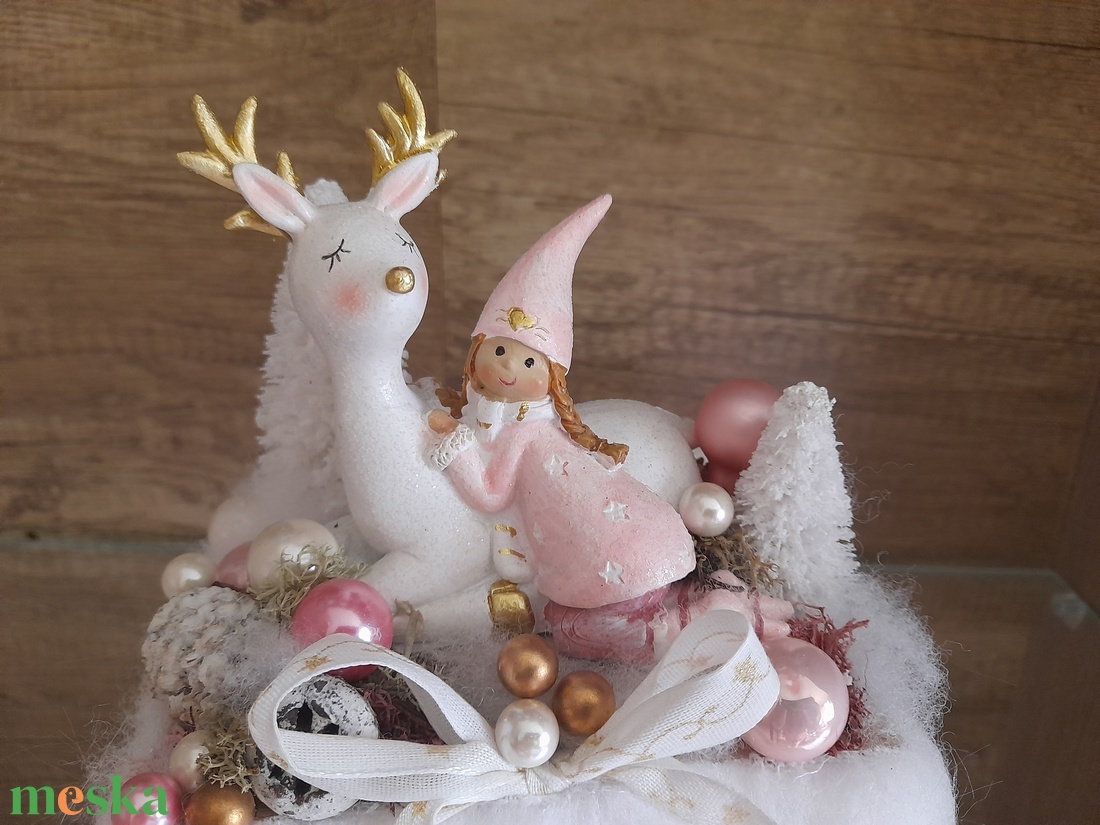  Szofi karácsonya ünnepi asztaldísz  - karácsony - adventi díszek - adventi asztaldísz - Meska.hu