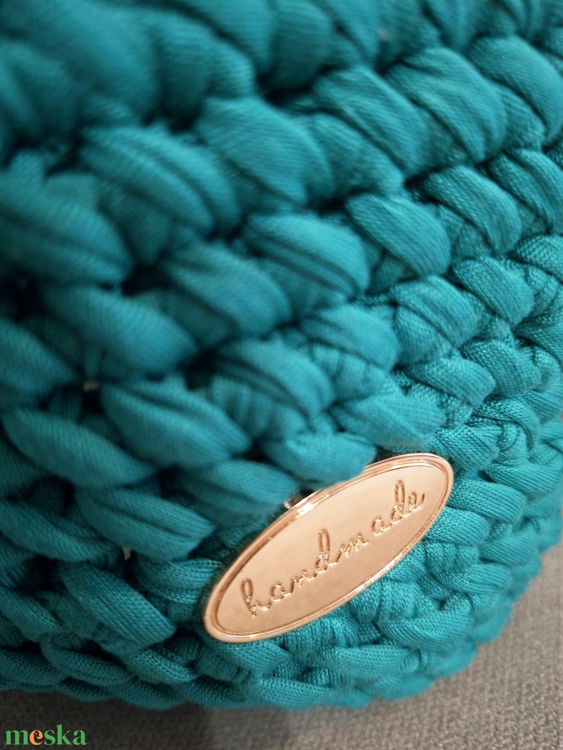 ,,Zöld tavaszváró - táska & tok - kézitáska & válltáska - válltáska - Meska.hu