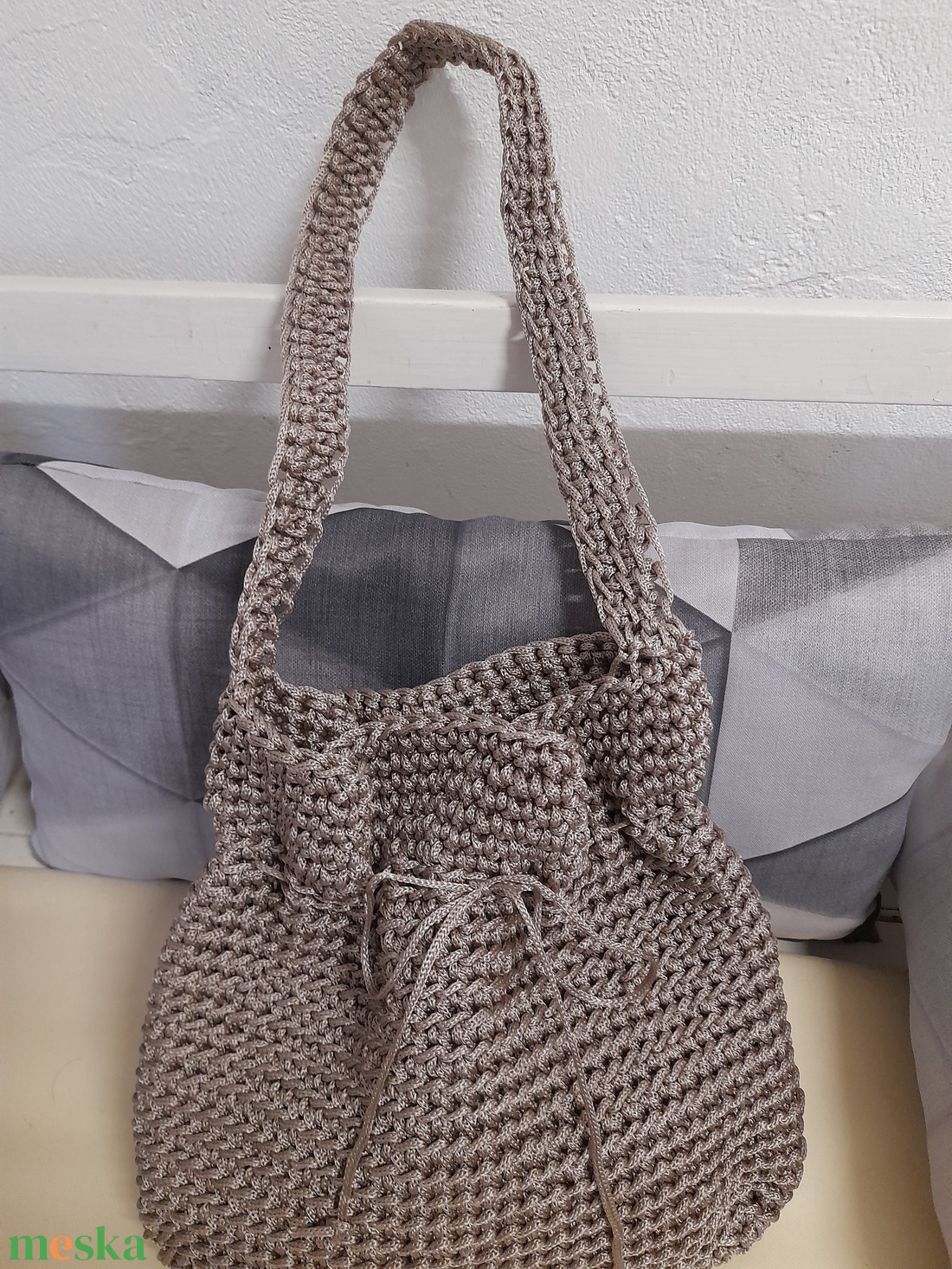 Könnyű tavaszi,, szütyő - táska & tok - kézitáska & válltáska - kézitáska - Meska.hu