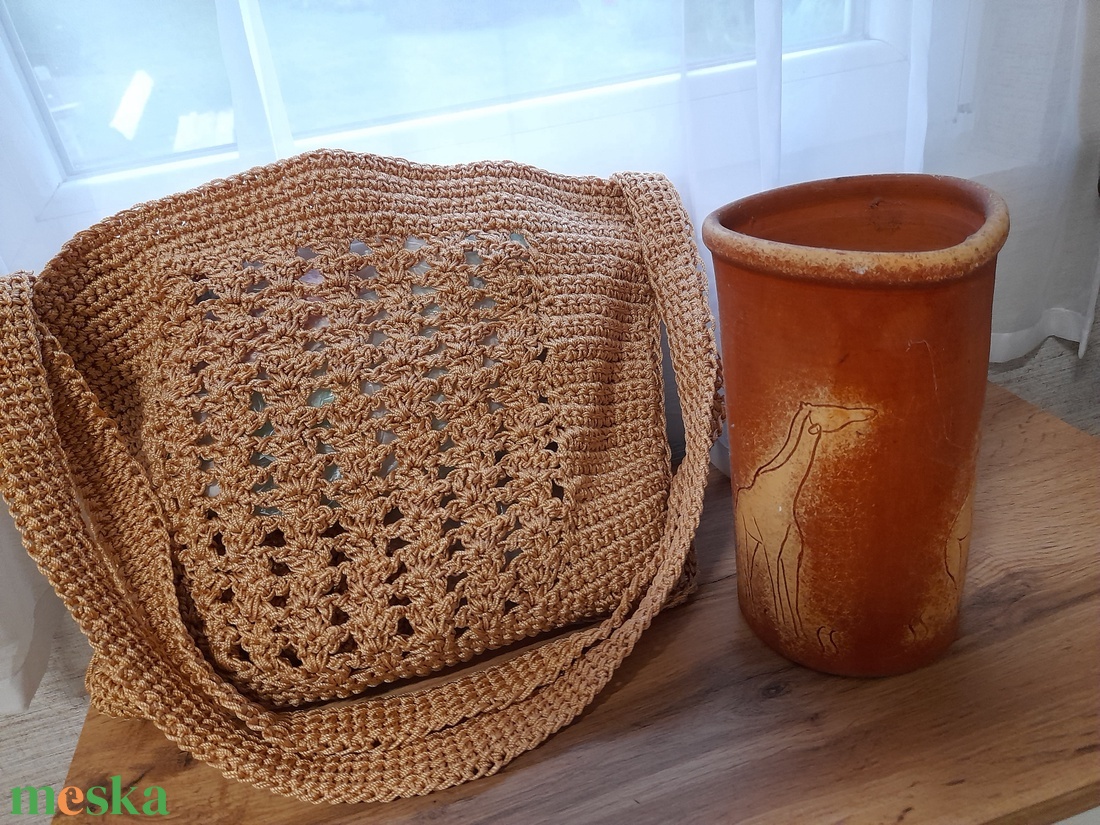 Strandtáska - táska & tok - kézitáska & válltáska - válltáska - Meska.hu