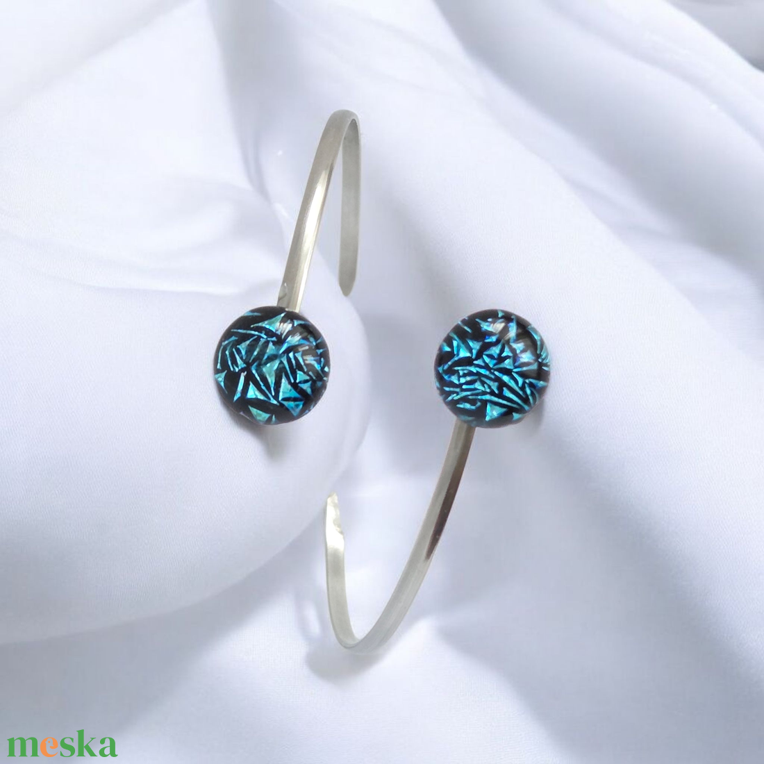 Glamor menta csillogás karkötő - ékszer - karkötő - karperec - Meska.hu