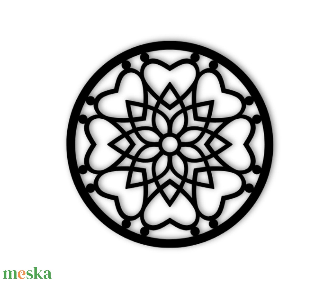 Szeretet Mandala fali dekoráció - otthon & életmód - dekoráció - fali és függő dekoráció - falra akasztható dekor - Meska.hu Szeretet Mandala fali dekoráció - otthon & életmód - dekoráció - fali és függő dekoráció - falra akasztható dekor - Meska.hu