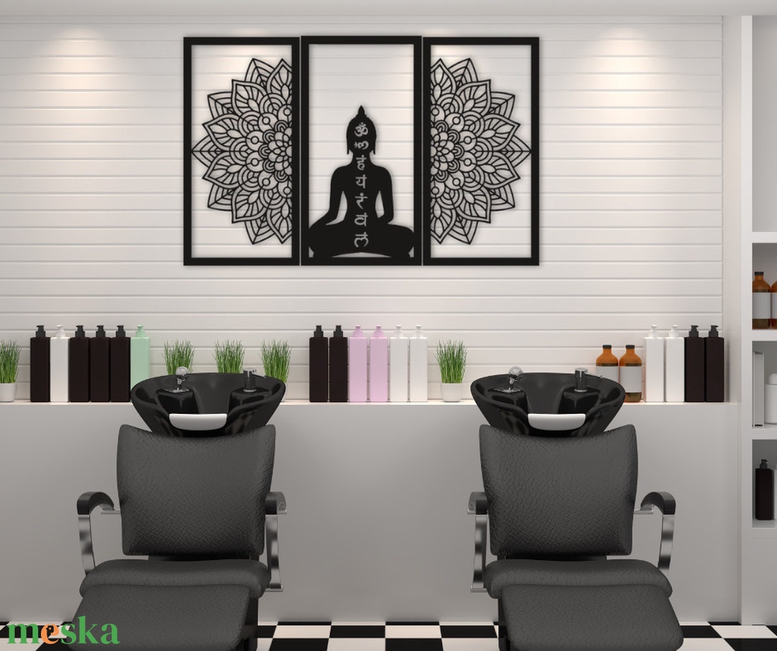 Buddha és Mandala Fali dekoráció - otthon & életmód - dekoráció - fali és függő dekoráció - falra akasztható dekor - Meska.hu Buddha és Mandala Fali dekoráció - otthon & életmód - dekoráció - fali és függő dekoráció - falra akasztható dekor - Meska.hu