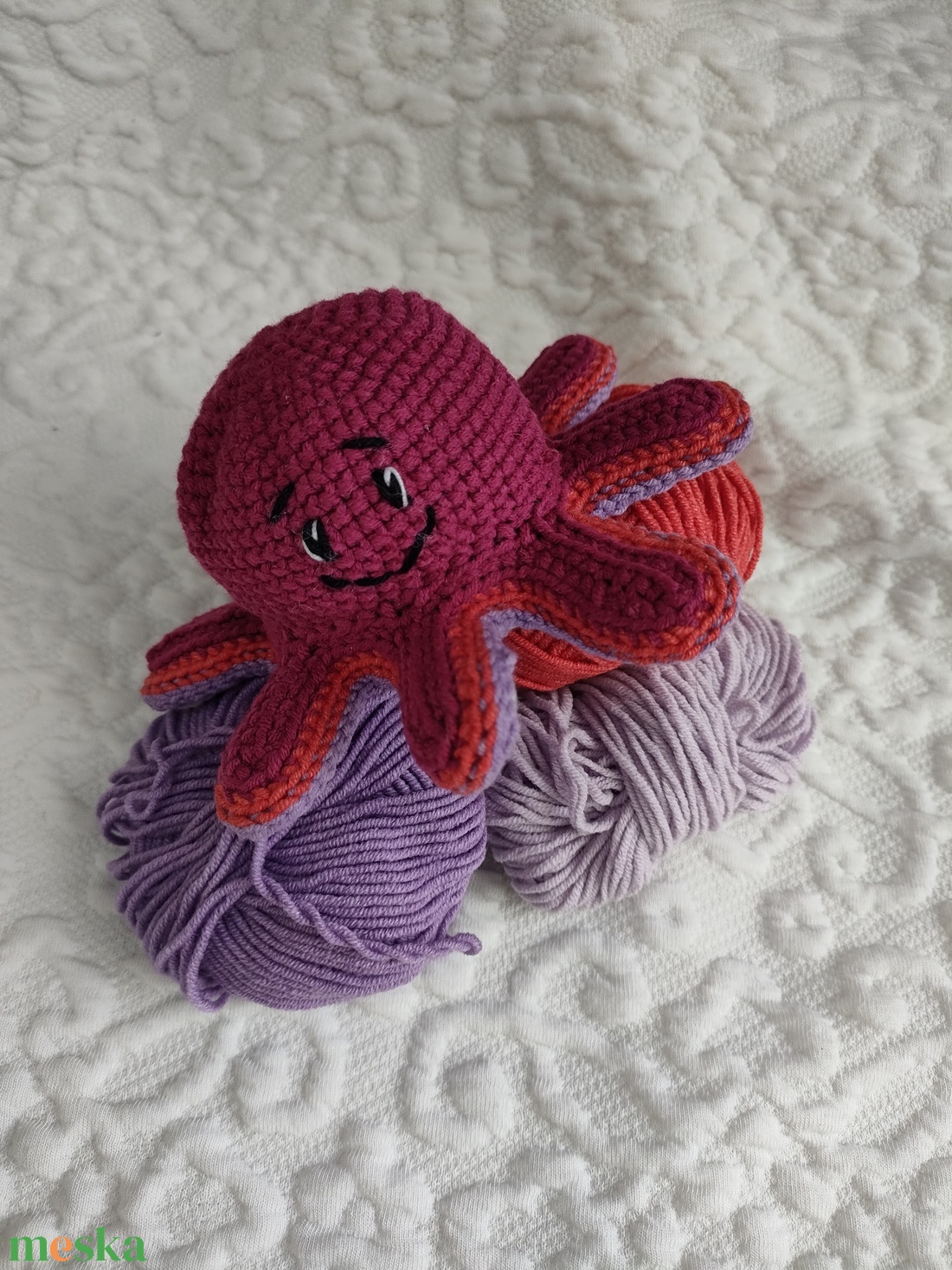 Kifordítható Hangulat Polip - Horgolt - játék & sport - készségfejlesztő és logikai játék - készségfejlesztő és logikai játék - Meska.hu