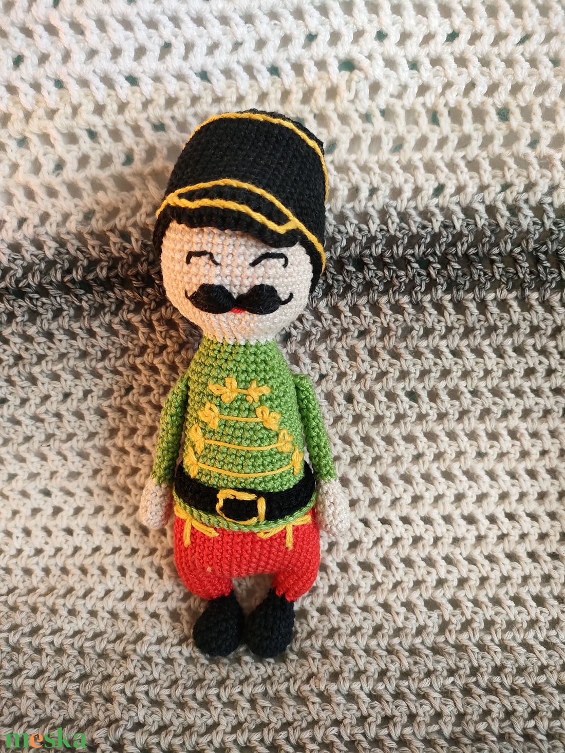 Huszár - Horgolt  - játék & sport - plüssállat & játékfigura - ember - Meska.hu