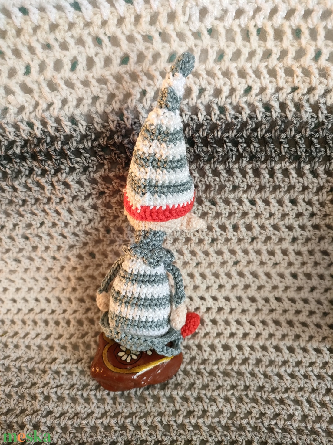 Manó - horgolt - játék & sport - plüssállat & játékfigura - manó - Meska.hu