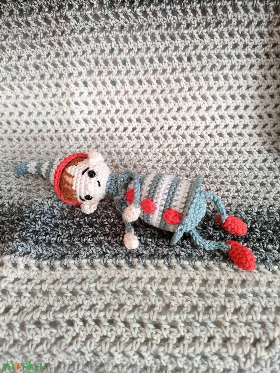 Manó - horgolt - játék & sport - plüssállat & játékfigura - manó - Meska.hu