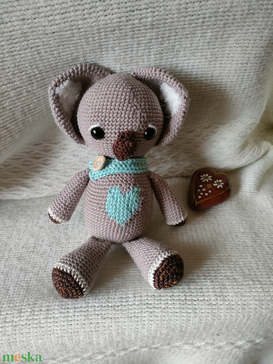 Koala - Horgolt - játék & sport - plüssállat & játékfigura - maci - Meska.hu