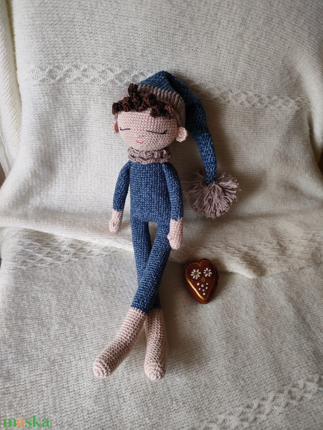 Álomőrző Manó - Horgolt - játék & sport - plüssállat & játékfigura - manó - Meska.hu