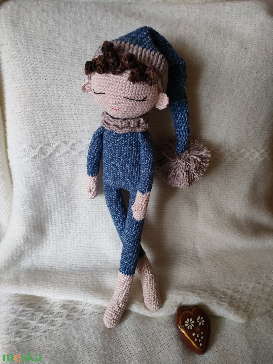 Álomőrző Manó - Horgolt - játék & sport - plüssállat & játékfigura - manó - Meska.hu