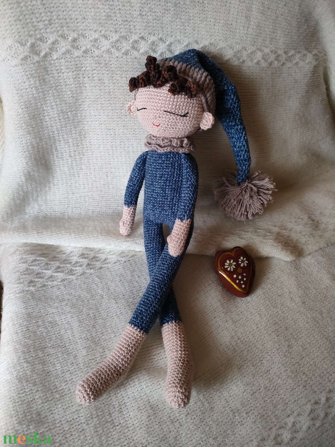 Álomőrző Manó - Horgolt - játék & sport - plüssállat & játékfigura - manó - Meska.hu