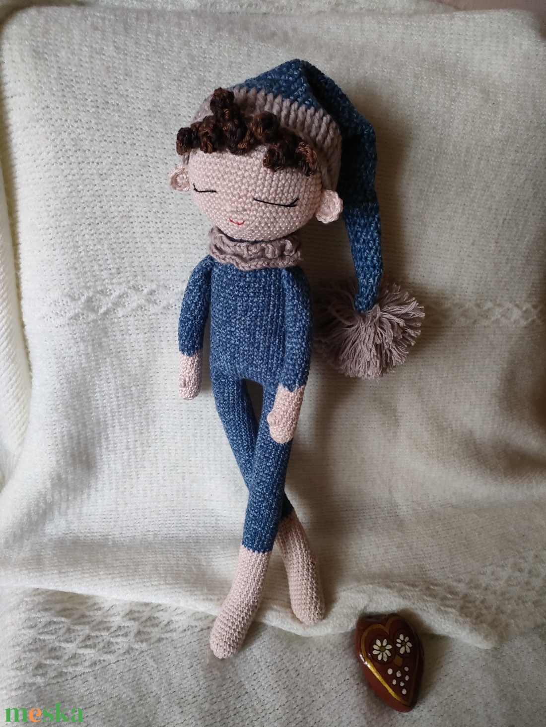 Álomőrző Manó - Horgolt - játék & sport - plüssállat & játékfigura - manó - Meska.hu