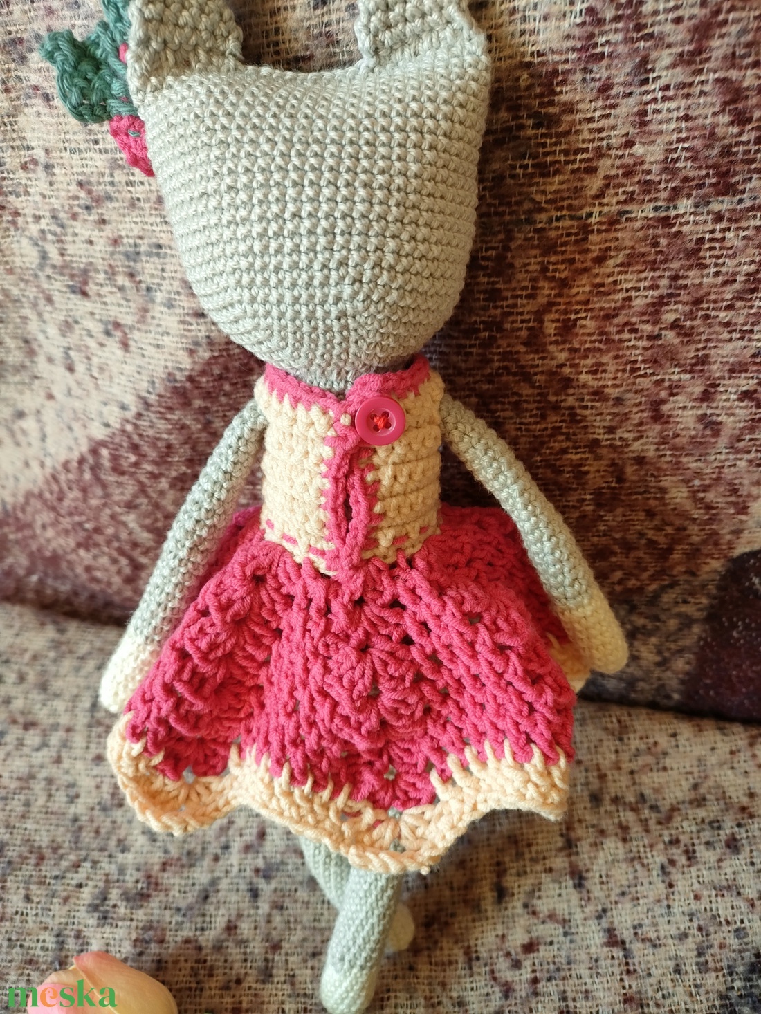 Cicalány - Horgolt - játék & sport - plüssállat & játékfigura - cica - Meska.hu