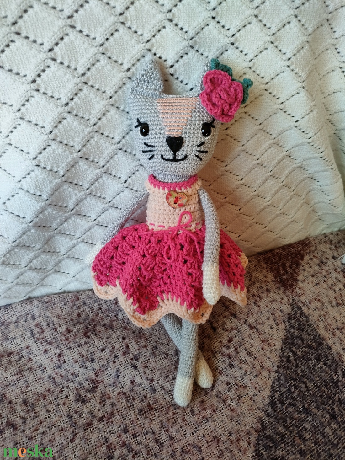 Cicalány - Horgolt - játék & sport - plüssállat & játékfigura - cica - Meska.hu