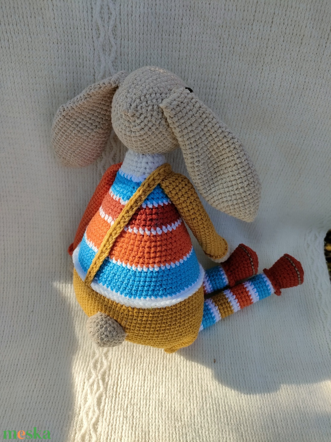 Nyúl - Horgolt - játék & sport - plüssállat & játékfigura - nyuszi - Meska.hu