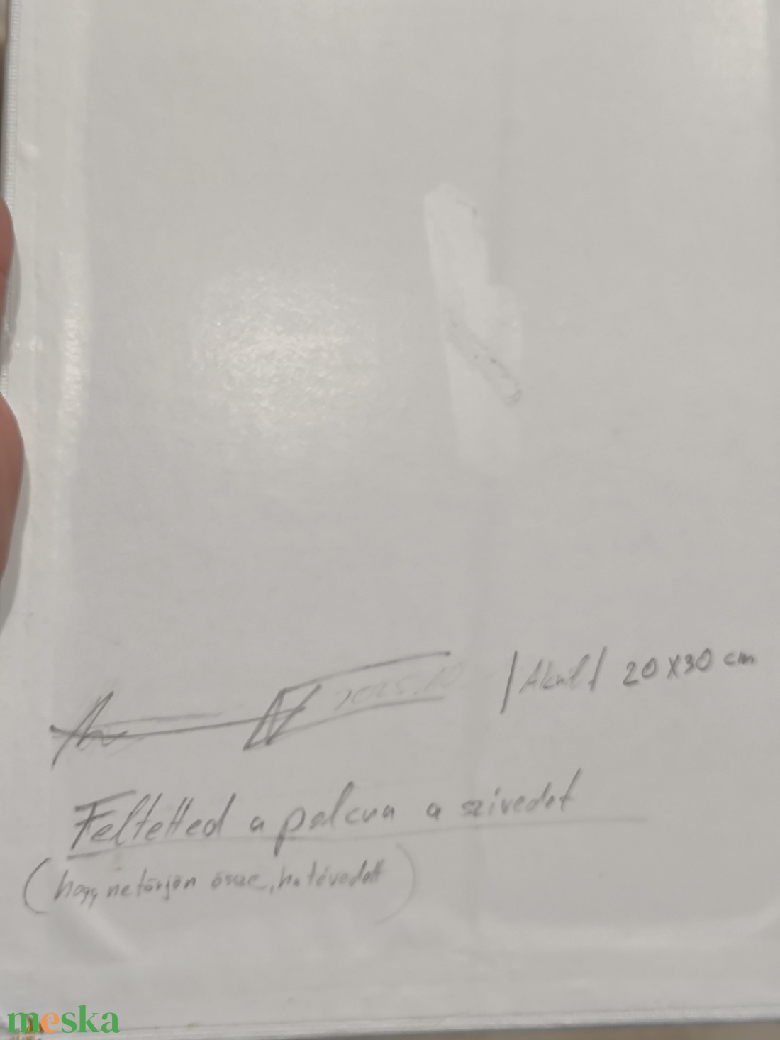Feltetted a polcra a szívedet - akril festmény  - művészet - festmény - akril - Meska.hu
