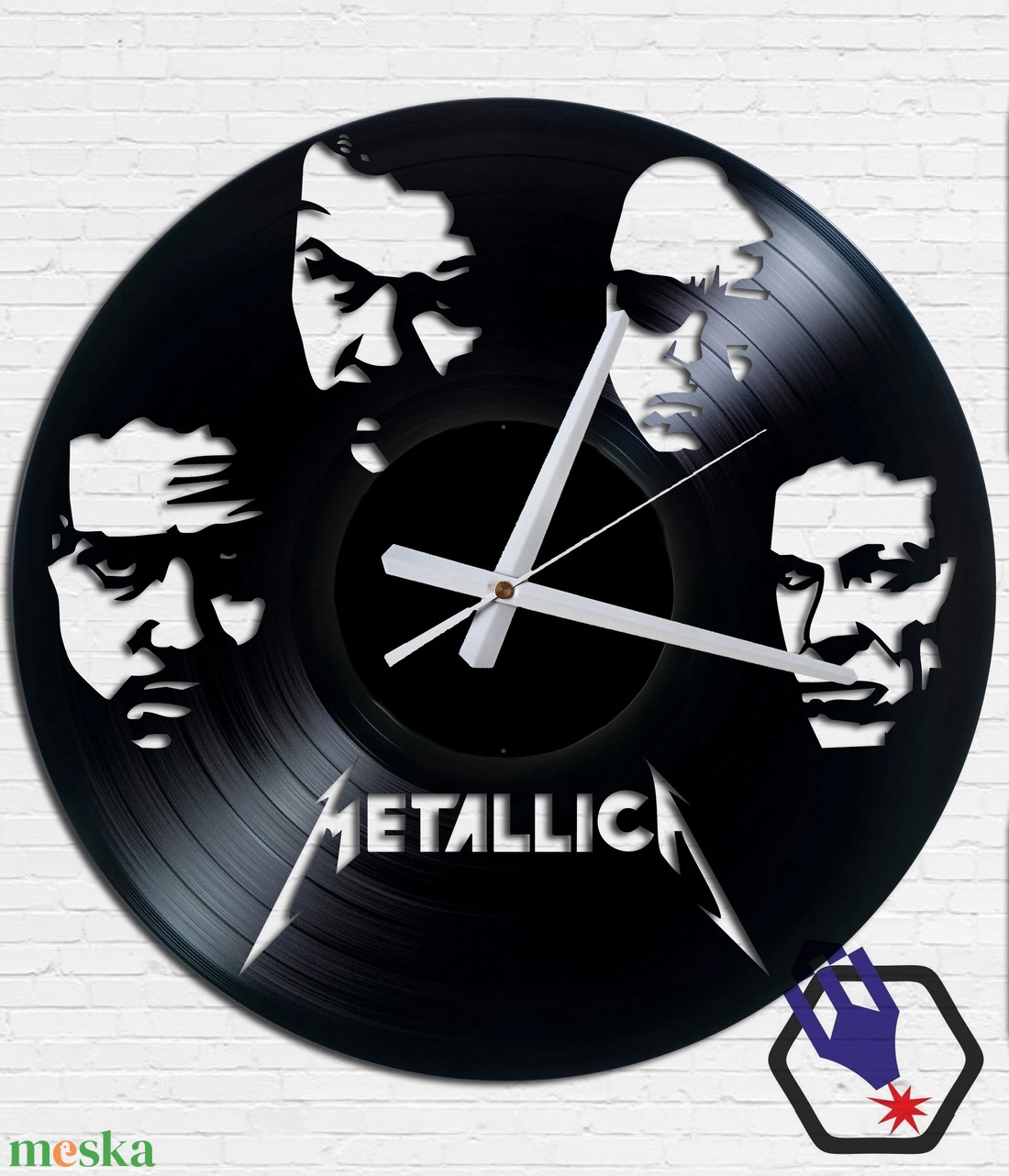 Falióra bakelitlemezből készítve - Metallica - otthon & életmód - dekoráció - fali és függő dekoráció - falióra & óra - Meska.hu Falióra bakelitlemezből készítve - Metallica - otthon & életmód - dekoráció - fali és függő dekoráció - falióra & óra - Meska.hu