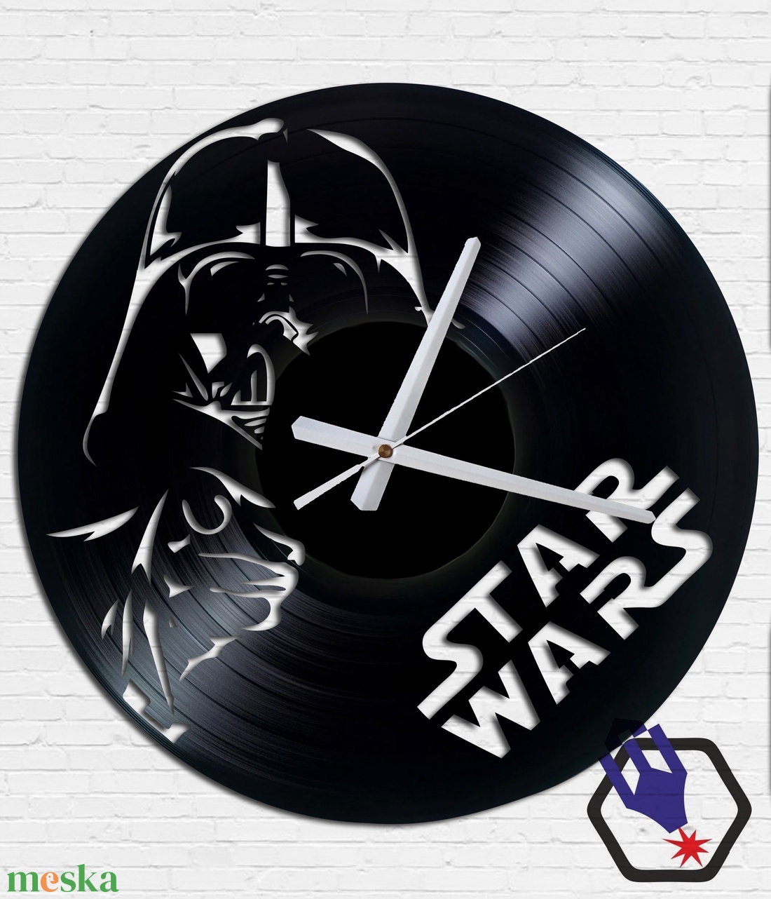 Falióra bakelitlemezből készítve - Star Wars #11 - otthon & életmód - dekoráció - fali és függő dekoráció - falióra & óra - Meska.hu Falióra bakelitlemezből készítve - Star Wars #11 - otthon & életmód - dekoráció - fali és függő dekoráció - falióra & óra - Meska.hu