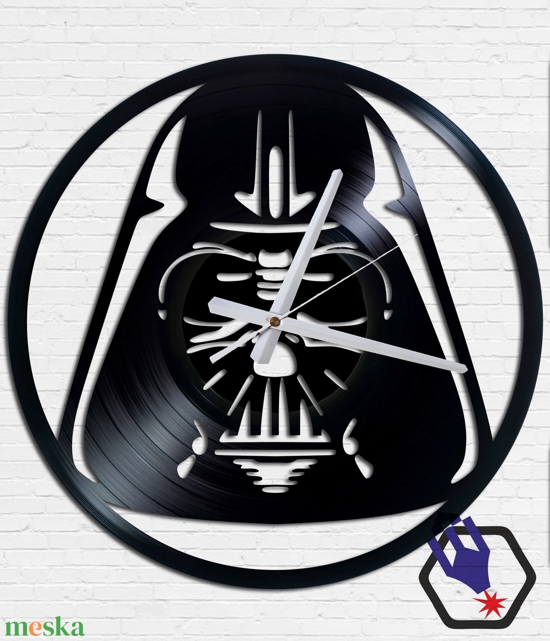 Falióra bakelitlemezből készítve - Star Wars #12 - otthon & lakás - dekoráció - fali és függő dekoráció - falióra & óra - Meska.hu Falióra bakelitlemezből készítve - Star Wars #12 - otthon & lakás - dekoráció - fali és függő dekoráció - falióra & óra - Meska.hu
