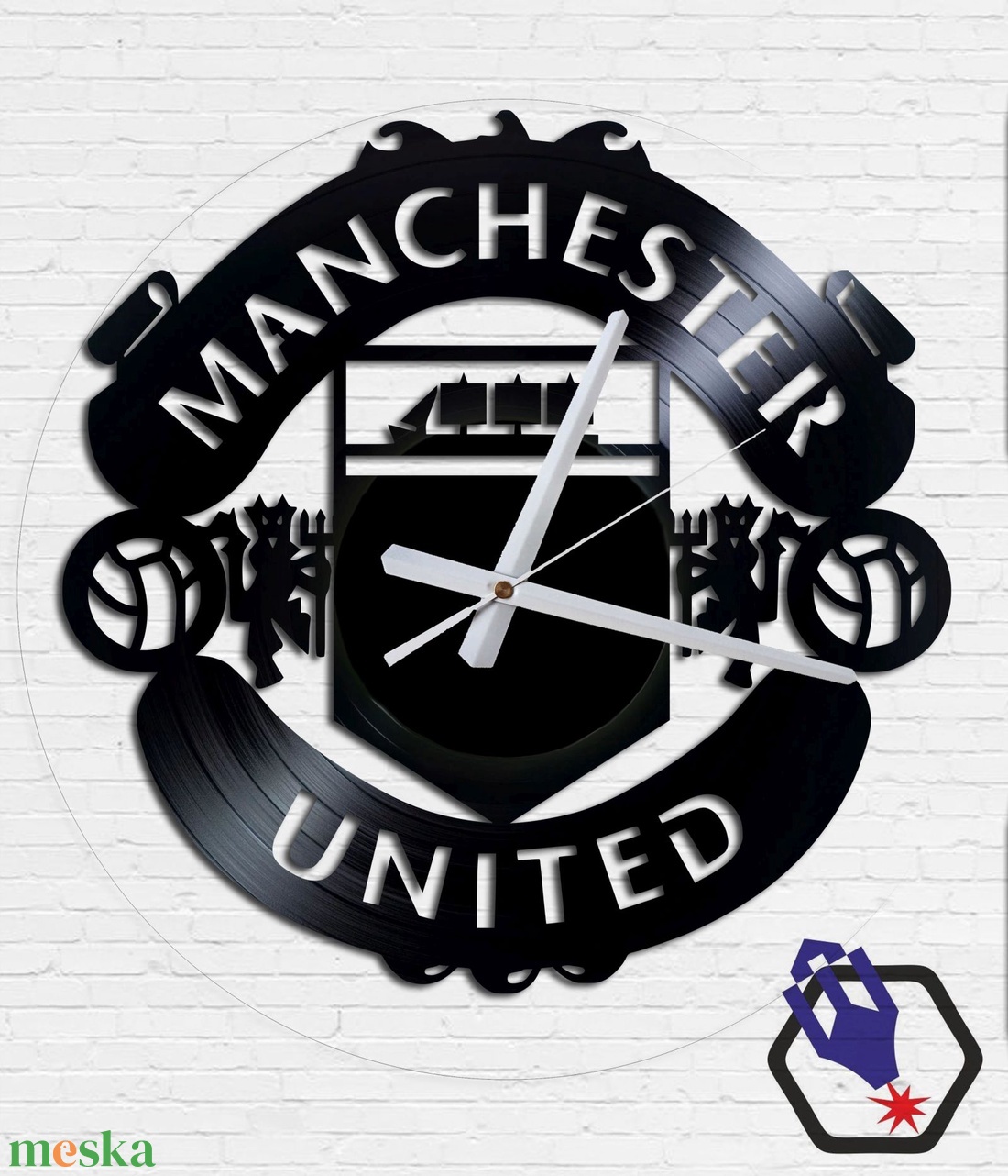 Falióra bakelitlemezből készítve - Manchester United - otthon & életmód - dekoráció - fali és függő dekoráció - falióra & óra - Meska.hu Falióra bakelitlemezből készítve - Manchester United - otthon & életmód - dekoráció - fali és függő dekoráció - falióra & óra - Meska.hu