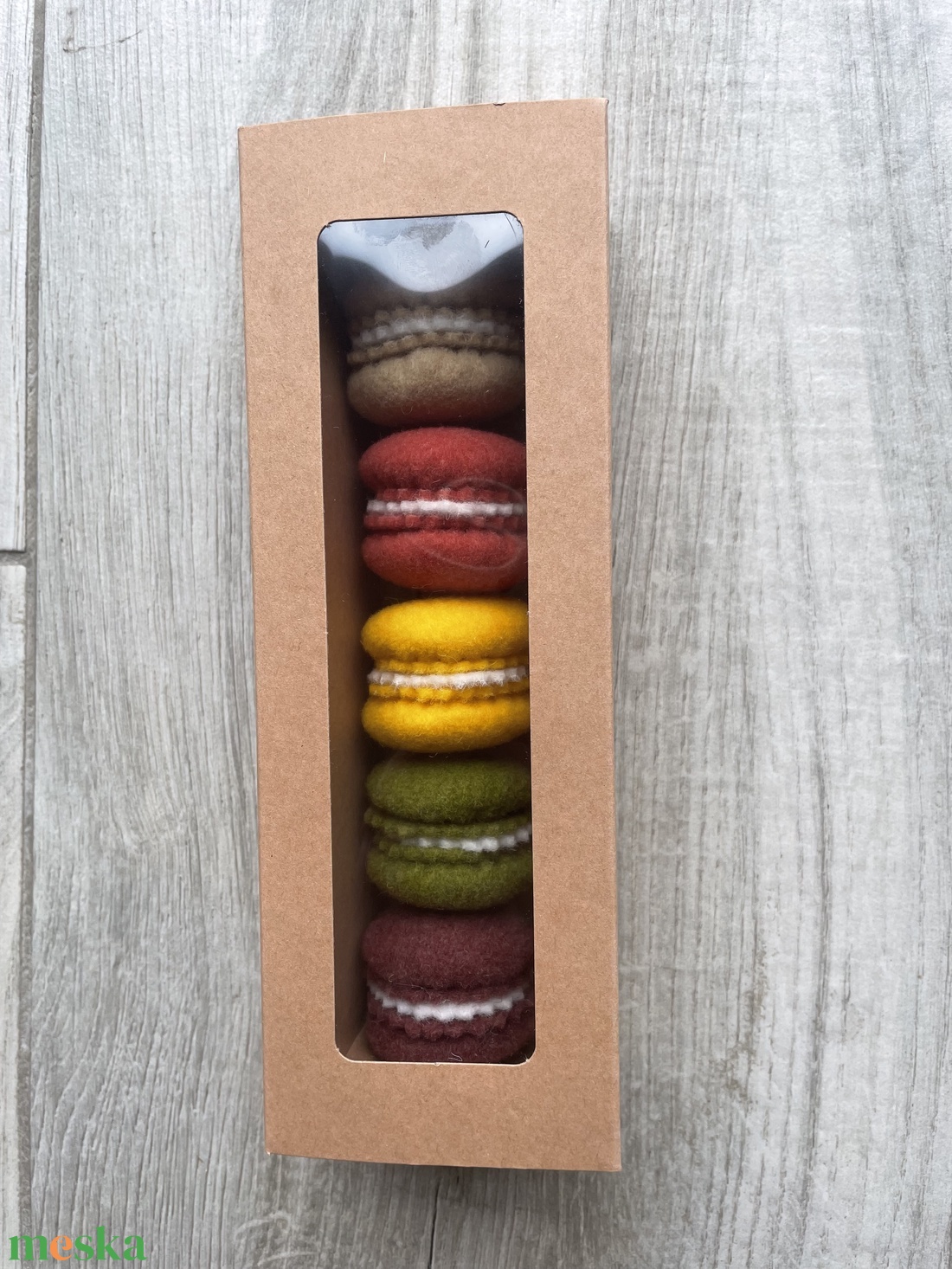 Macaron szett - játék & sport - készségfejlesztő és logikai játék - logikai játékok - Meska.hu