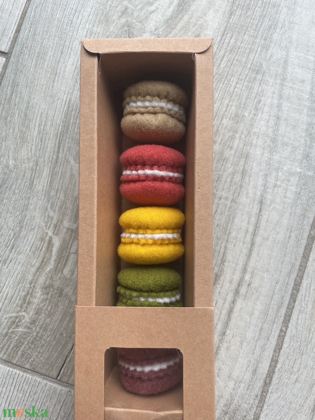 Macaron szett - játék & sport - készségfejlesztő és logikai játék - logikai játékok - Meska.hu