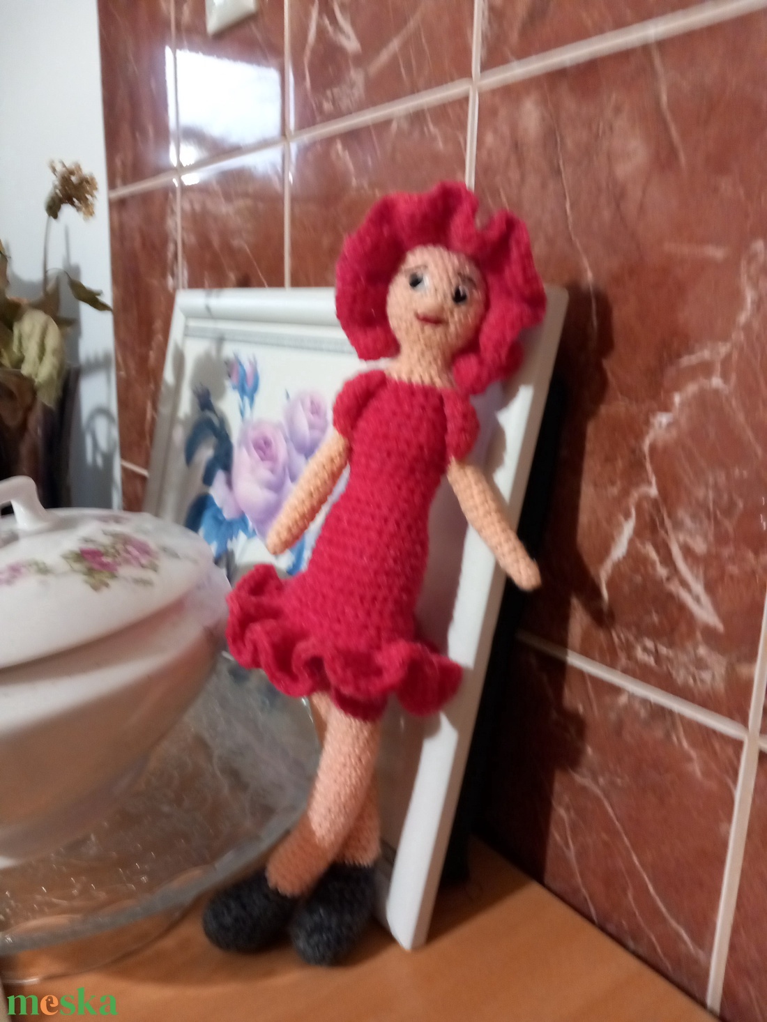 Horgolt baba - játék & sport - plüssállat & játékfigura - ember - Meska.hu