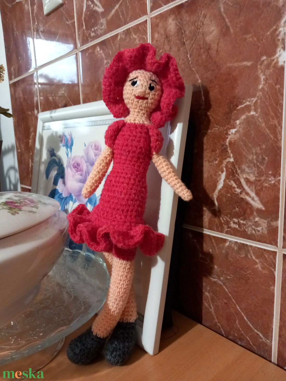 Horgolt baba - játék & sport - plüssállat & játékfigura - ember - Meska.hu