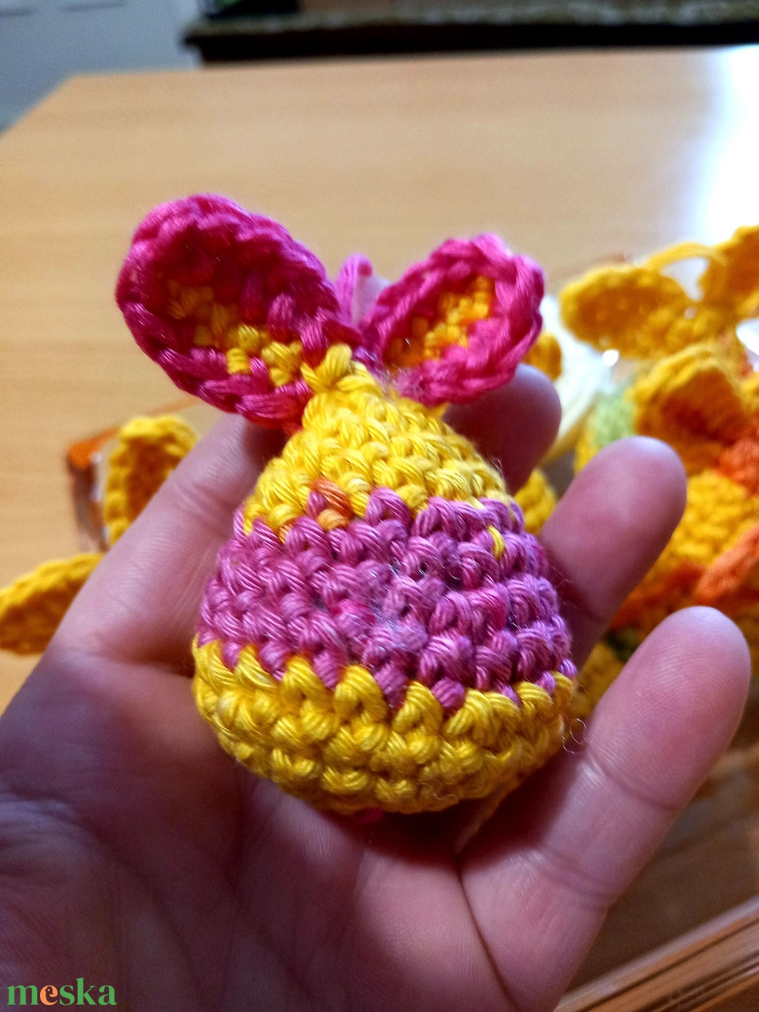 Horgolt tojás - ünnepi díszek, dekorációk - húsvéti díszek és dekorációk - húsvéti tojásfadíszek - Meska.hu