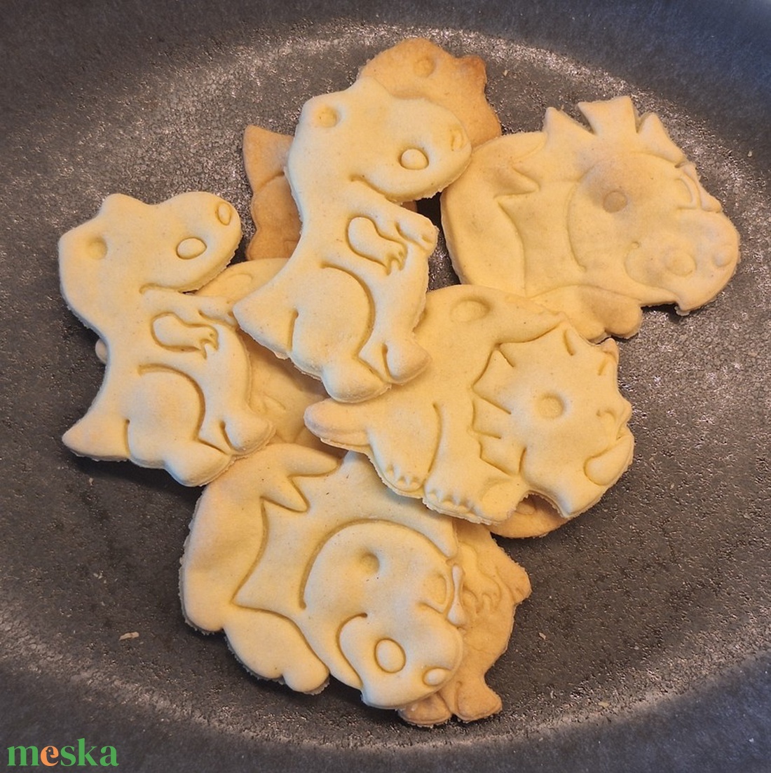 Aranyos T-rex Sütikiszúró � Food Safe PLA - otthon & életmód - konyhafelszerelés, tálalás - sütés, főzés - sütikiszúró - Meska.hu
