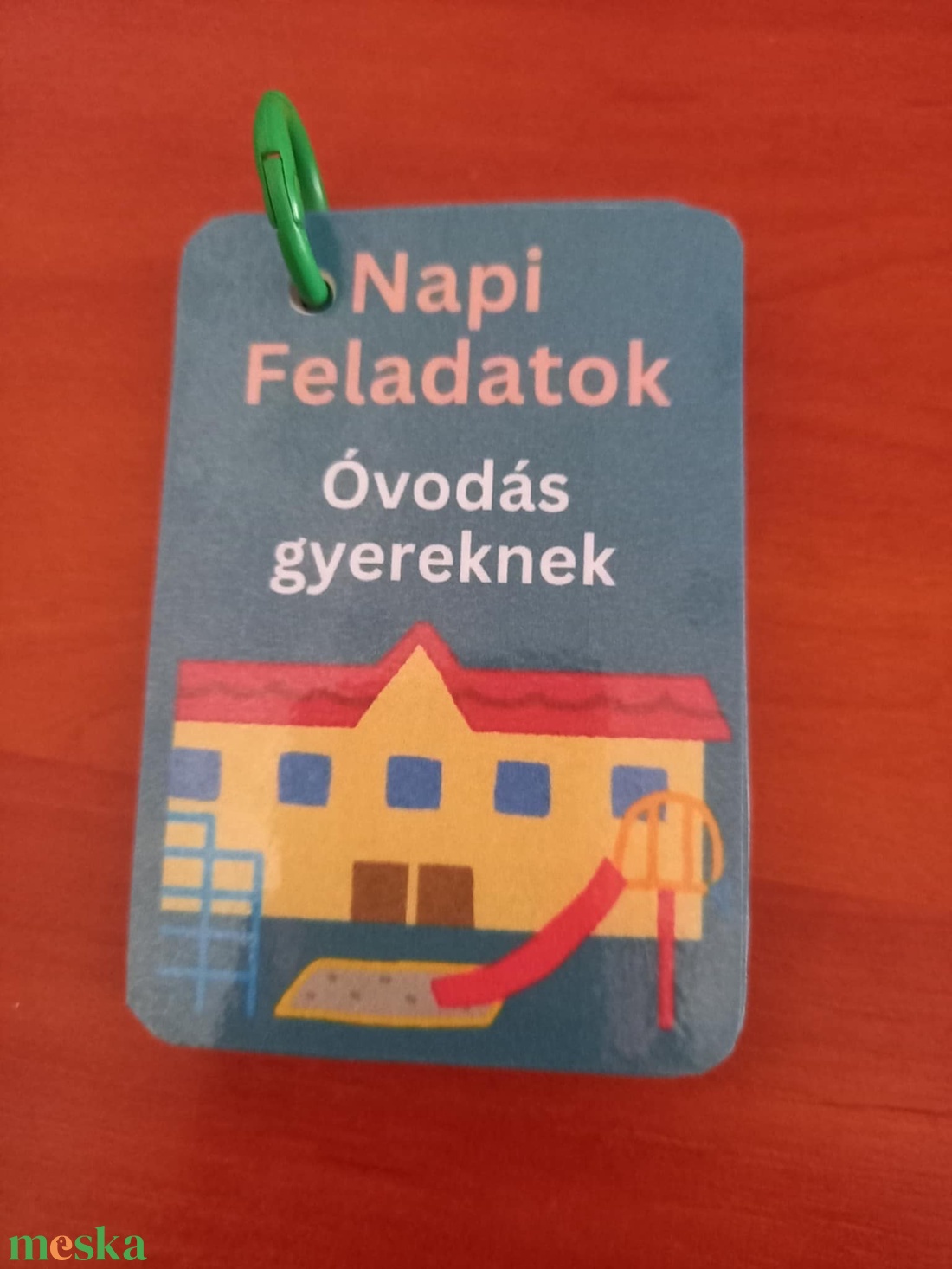 Napi rutin kialakítását segítő oktató kártyák óvoda - játék & sport - táblajáték és kártyajáték - kártya - Meska.hu