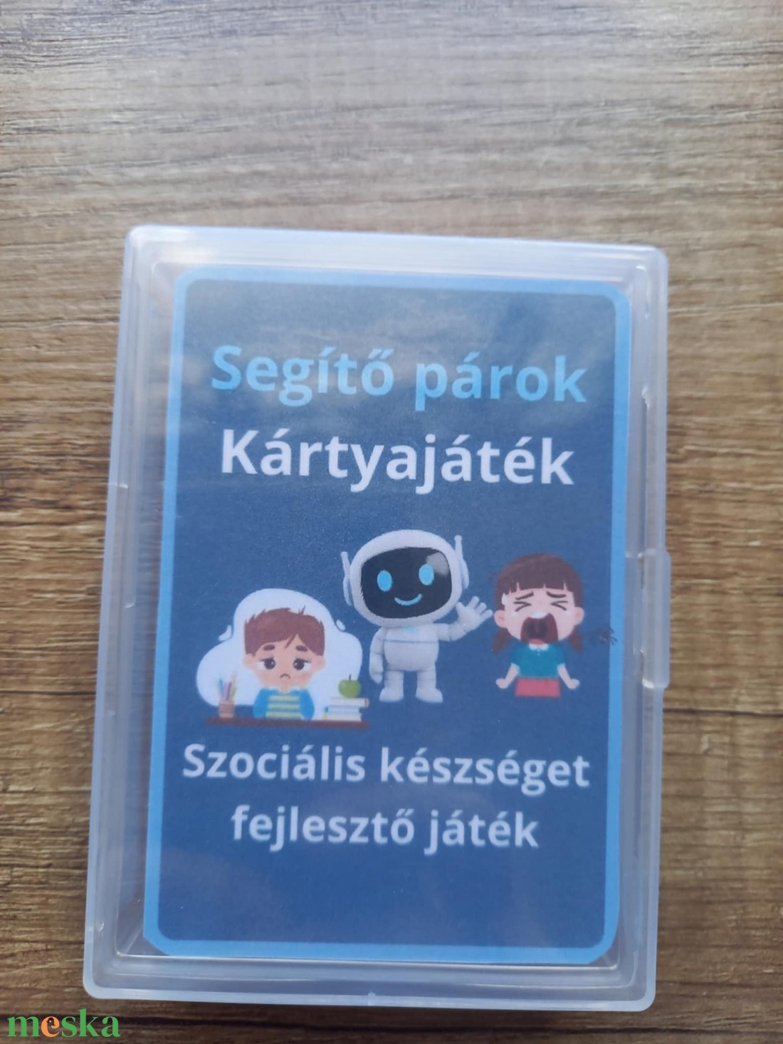 Szociális készséget fejlesztő kártyajáték oktatójáték 7+ - játék & sport - táblajáték és kártyajáték - kártya - Meska.hu