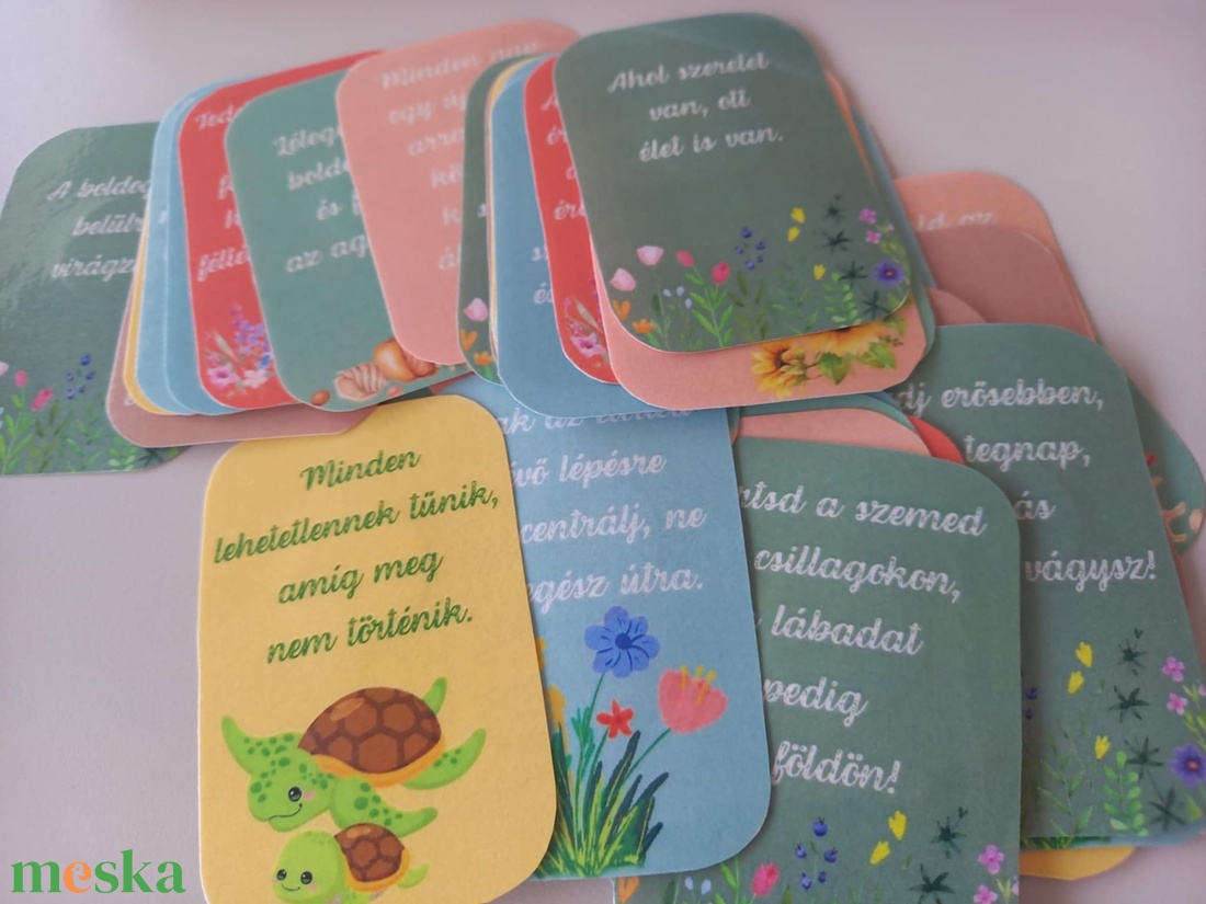 Motiváló Motivációs kártyák kamaszoknak - játék & sport - táblajáték és kártyajáték - kártya - Meska.hu
