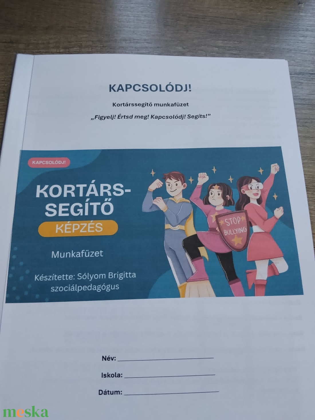 Bullying Prevenciós Kortárssegítői Képzés - Komplett csomag NYOMTATVA - művészet - grafika & illusztráció - digitális - Meska.hu
