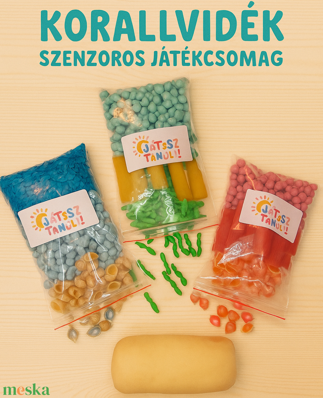 Korallvidék szenzoros játékcsomag - játék & sport - készségfejlesztő és logikai játék - oktató játékok - Meska.hu Korallvidék szenzoros játékcsomag - játék & sport - készségfejlesztő és logikai játék - oktató játékok - Meska.hu