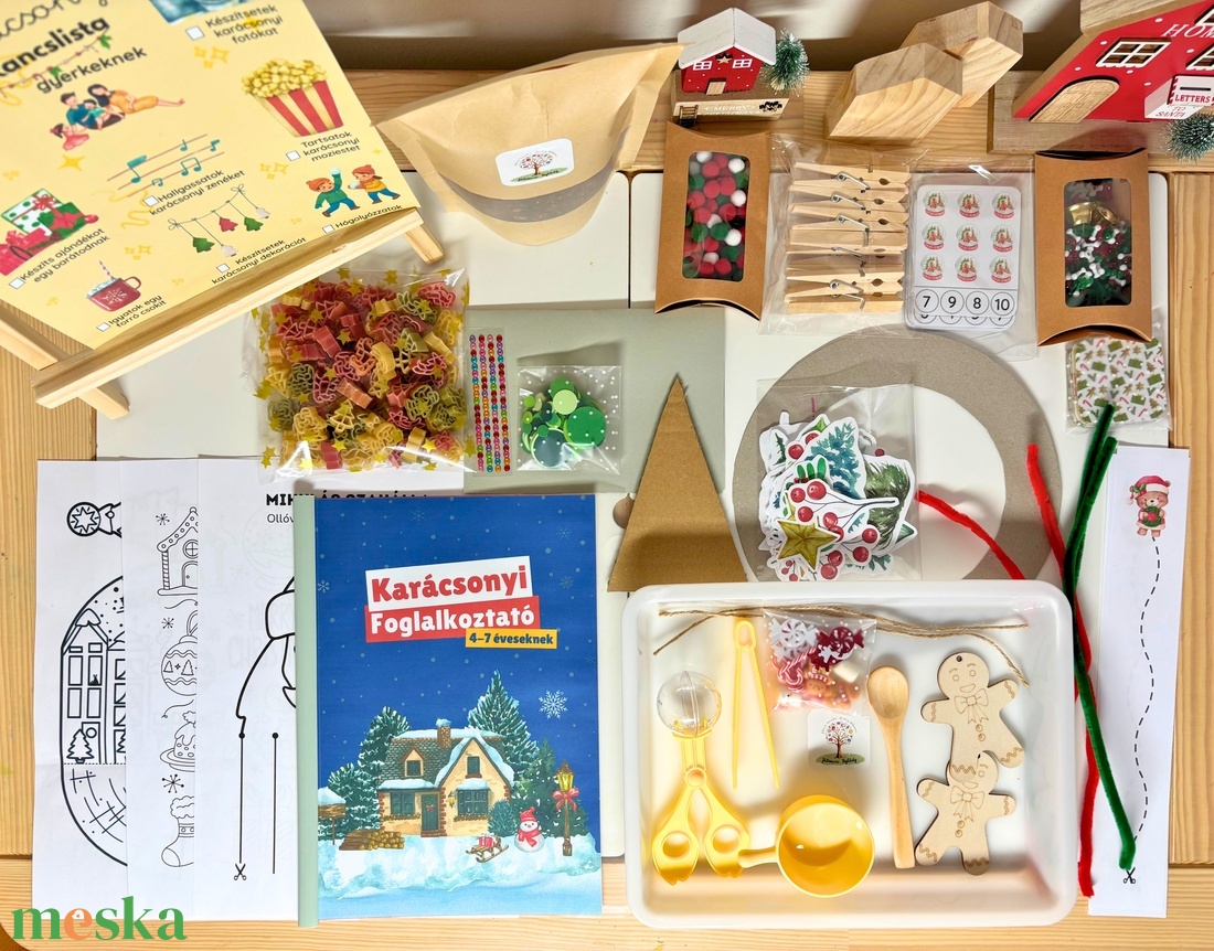 Karácsonyi Csodaműhely - játék & sport - készségfejlesztő és logikai játék - oktató játékok - Meska.hu