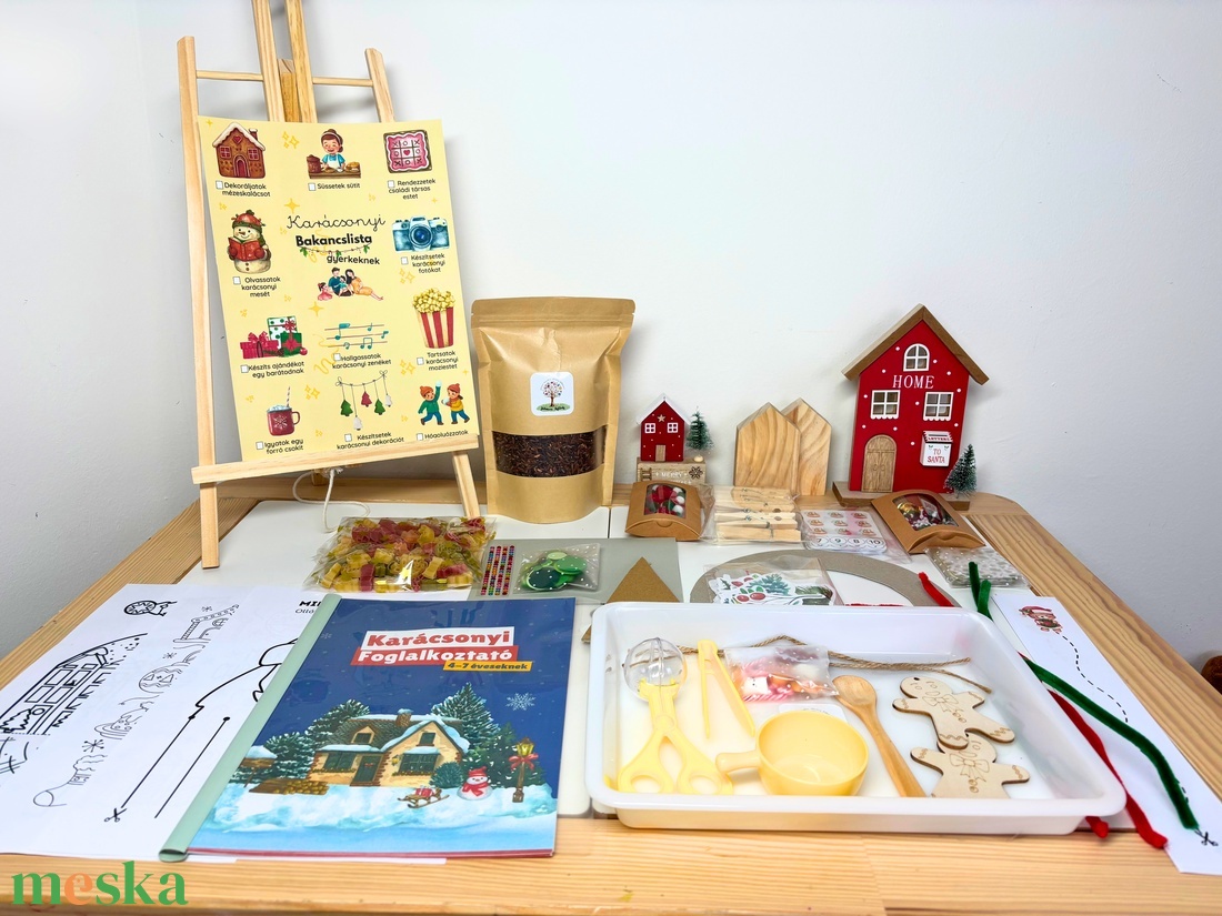 Karácsonyi Csodaműhely - játék & sport - készségfejlesztő és logikai játék - oktató játékok - Meska.hu