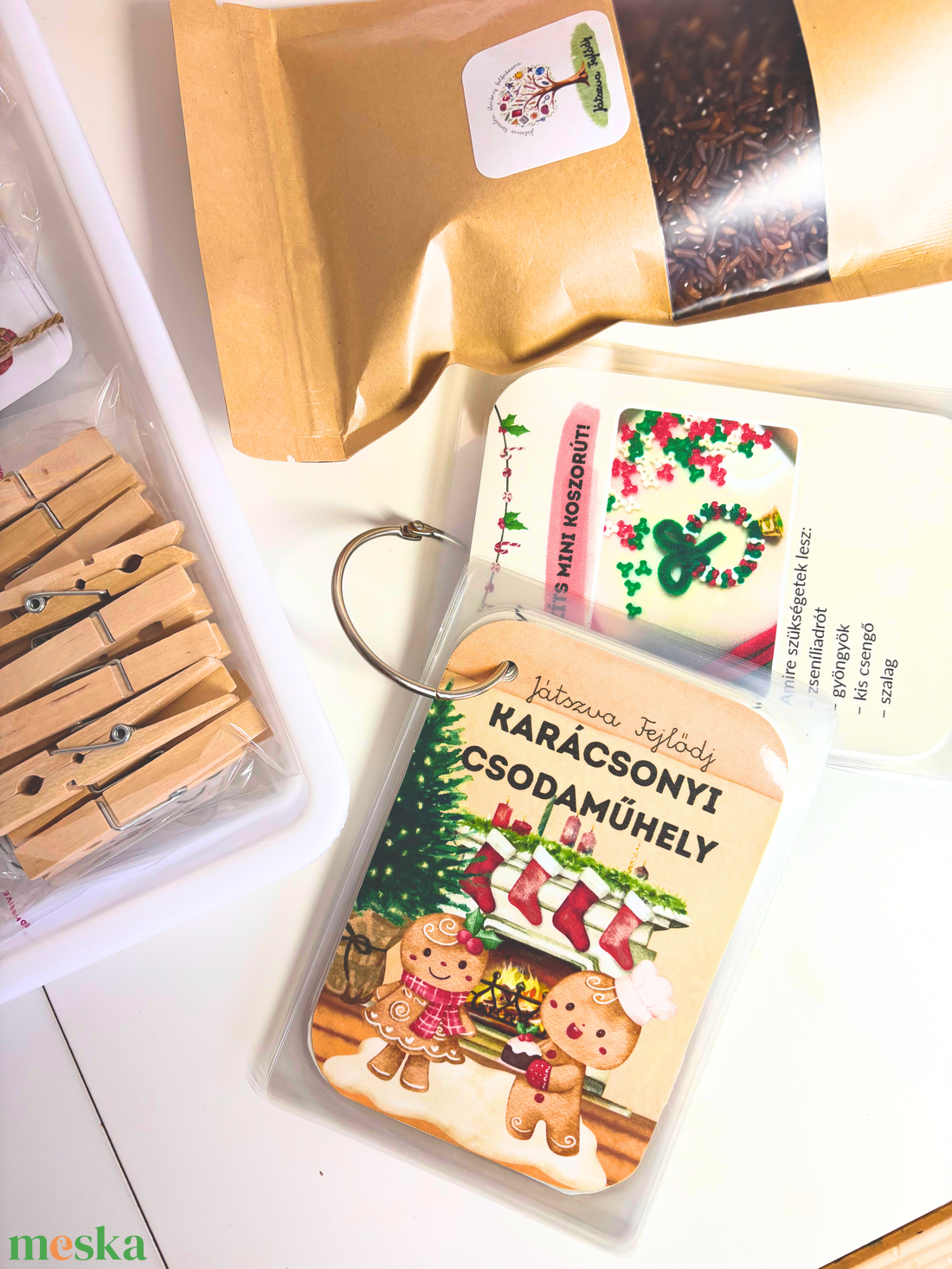 Karácsonyi Csodaműhely - játék & sport - készségfejlesztő és logikai játék - oktató játékok - Meska.hu