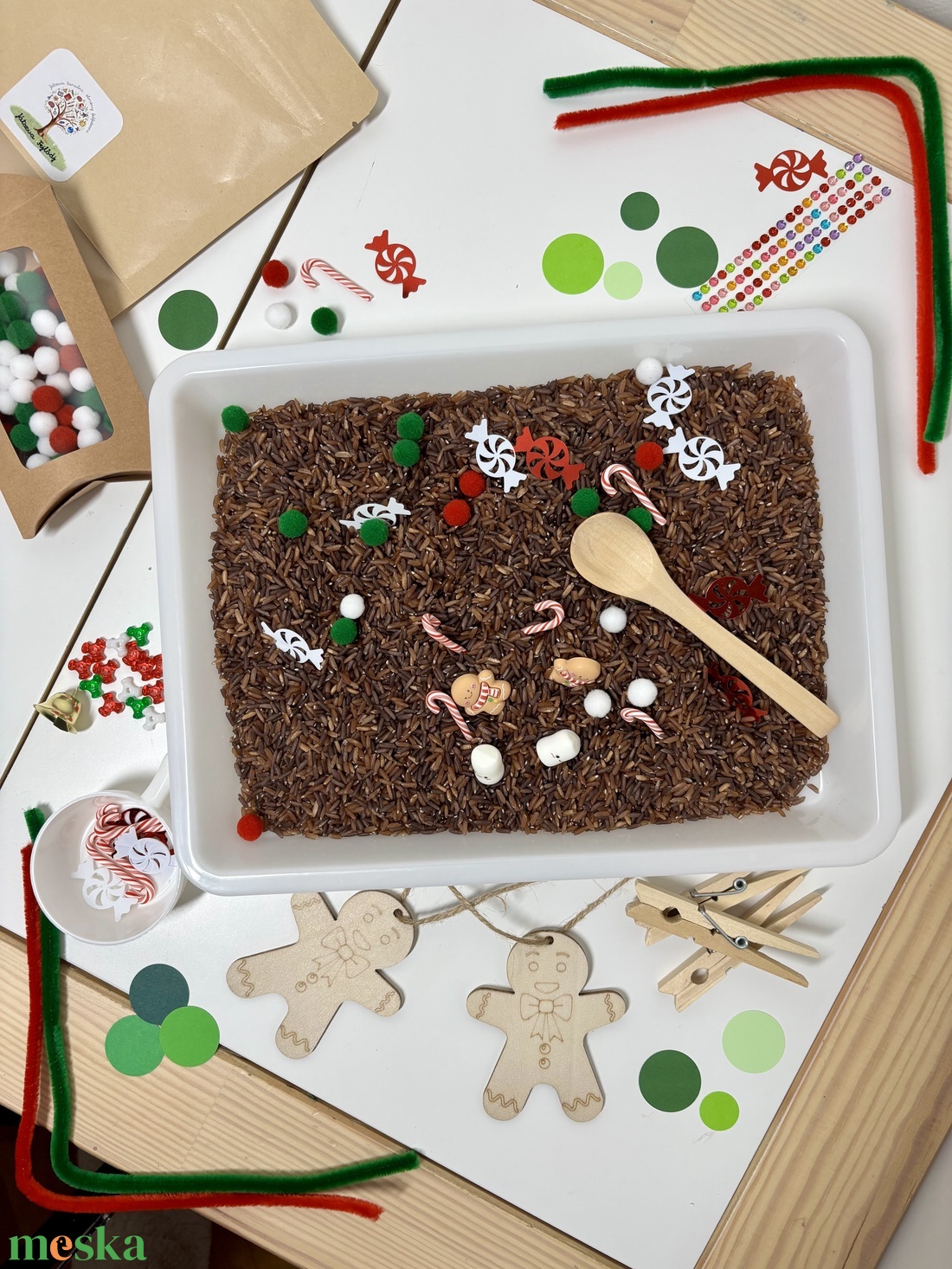 Karácsonyi Csodaműhely Közepes csomag - játék & sport - készségfejlesztő és logikai játék - oktató játékok - Meska.hu