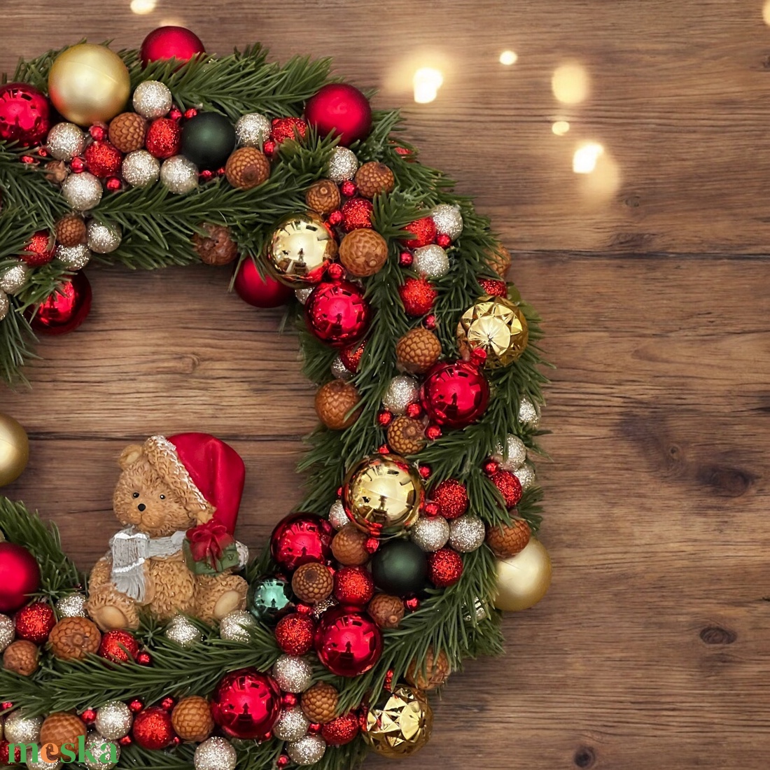 Karácsonyi macis ajtódísz - karácsony - karácsonyi lakásdekoráció - karácsonyi ajtódíszek - Meska.hu Karácsonyi macis ajtódísz - karácsony - karácsonyi lakásdekoráció - karácsonyi ajtódíszek - Meska.hu