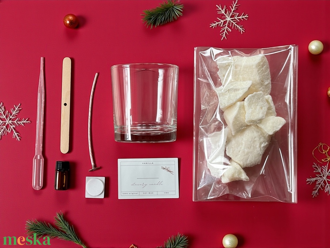 DIY gyertyakészítő csomag - diy (csináld magad) - egységcsomag - Meska.hu