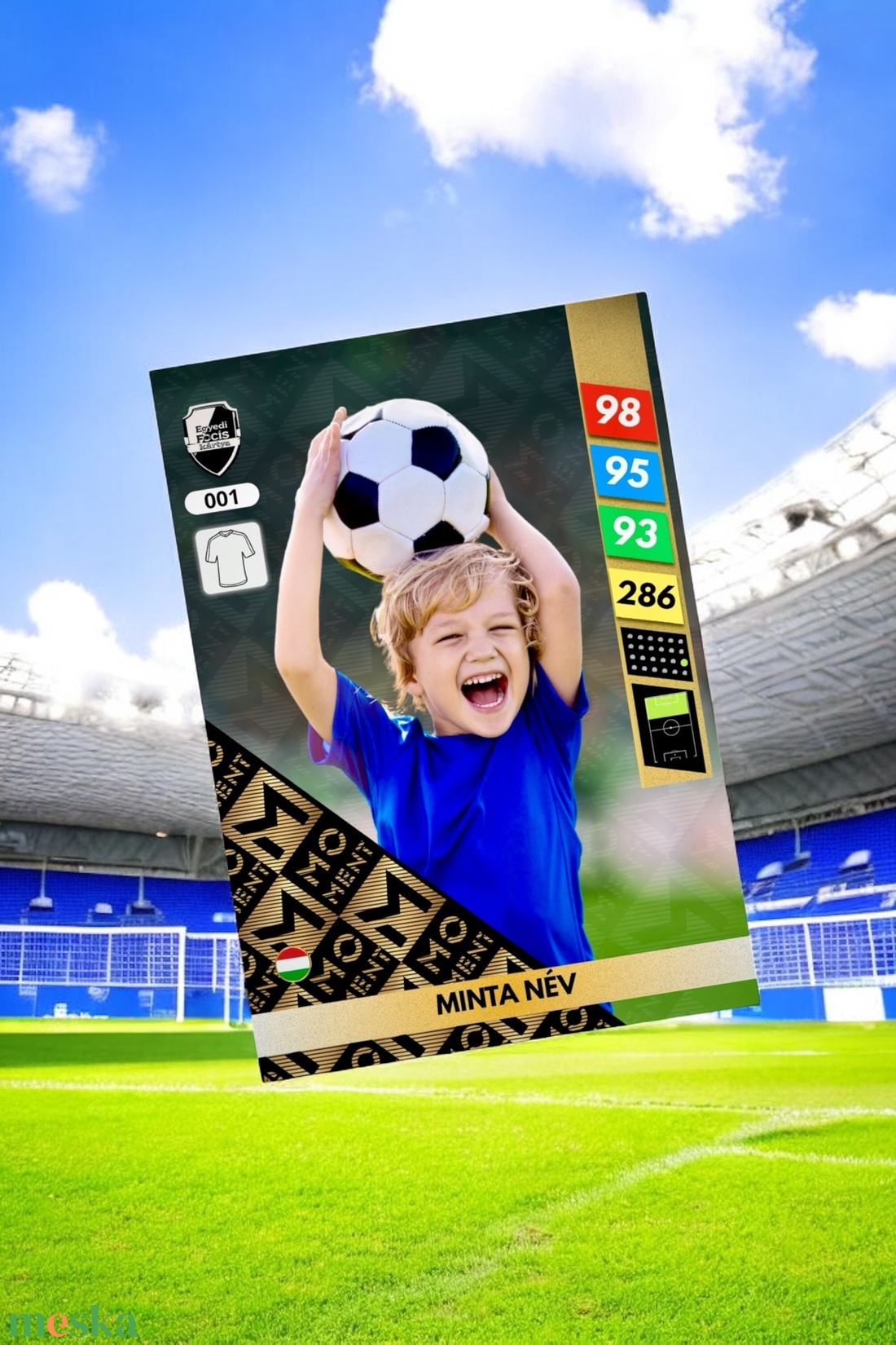 Egyedi Focis kártya - játék & sport - táblajáték és kártyajáték - kártya - Meska.hu