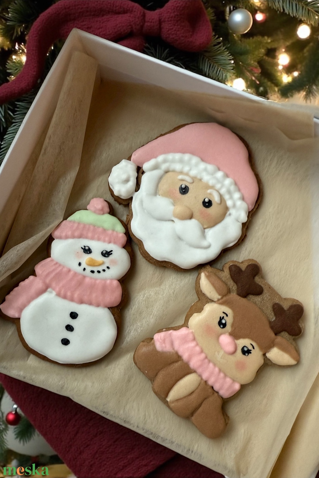 Díszített mézeskalácsok - élelmiszer - édesség - mézeskalács - Meska.hu