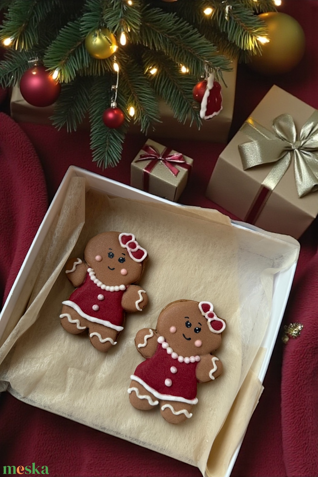 Díszített mézeskalácsok - élelmiszer - édesség - mézeskalács - Meska.hu