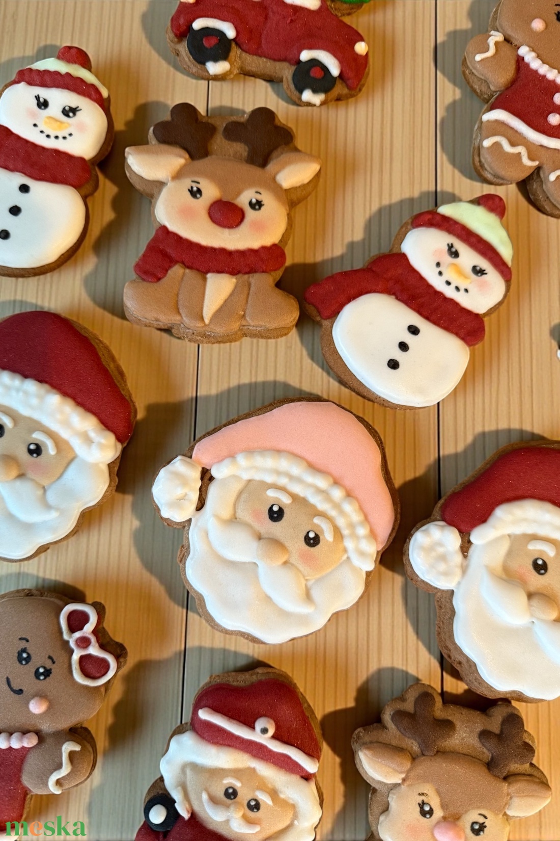 Díszített mézeskalácsok - élelmiszer - édesség - mézeskalács - Meska.hu