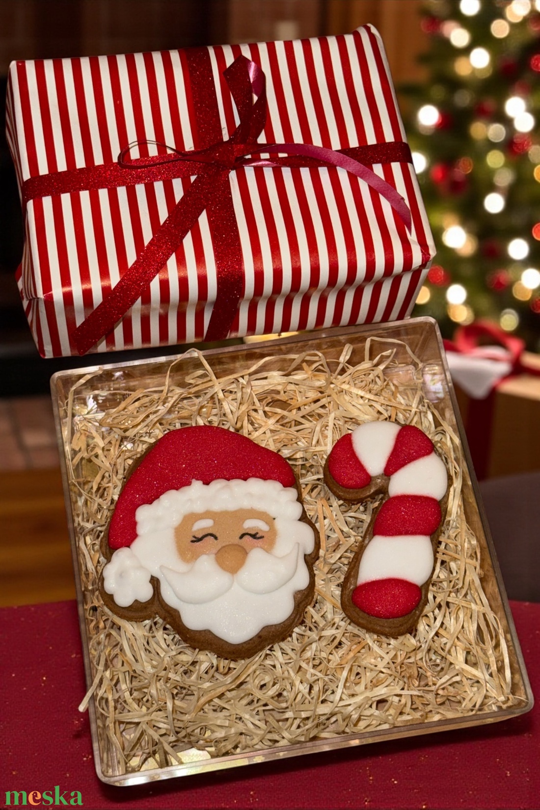 Díszített mézeskalács - élelmiszer - édesség - mézeskalács - Meska.hu