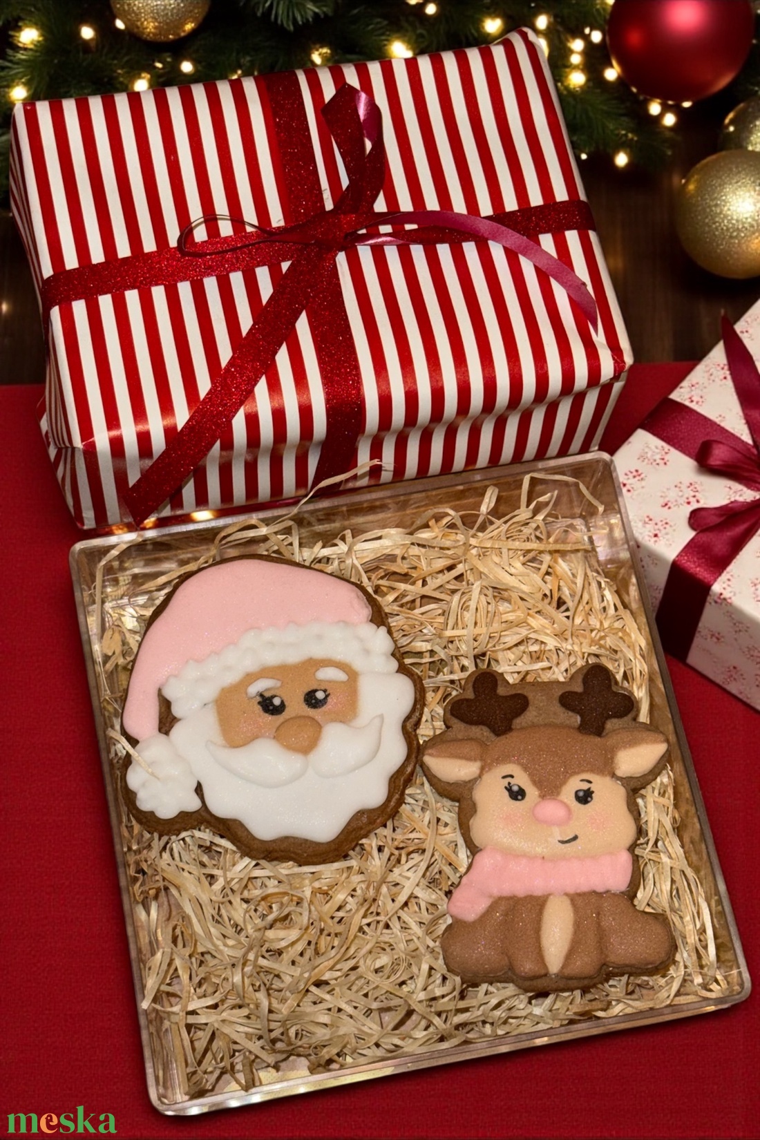 Díszített mézeskalács - élelmiszer - édesség - mézeskalács - Meska.hu