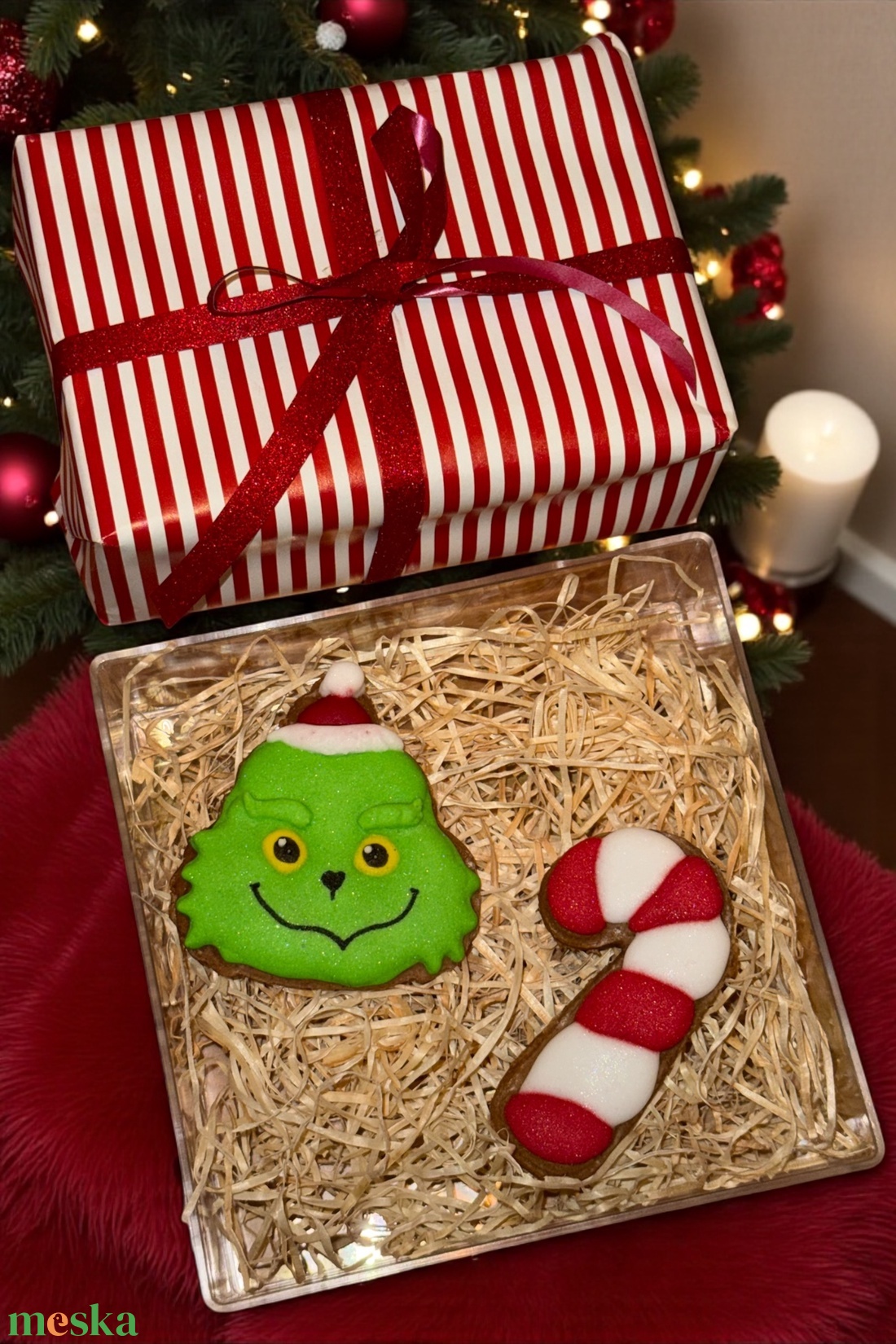 Díszített mézeskalács - élelmiszer - édesség - mézeskalács - Meska.hu