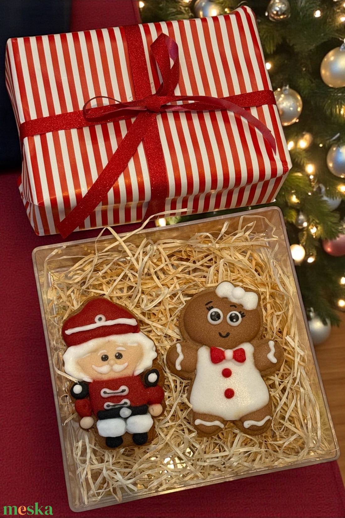 Díszített mézeskalács - élelmiszer - édesség - mézeskalács - Meska.hu